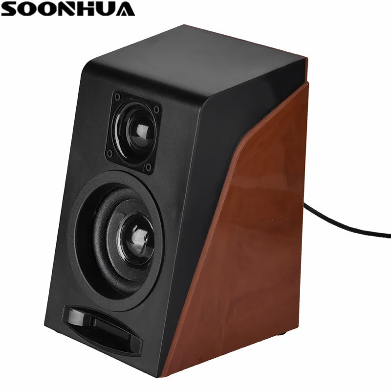 Проводные компьютерные колонки SOONHUA AUX 3 5 мм USB 2 шт.|Комплекты АС| |