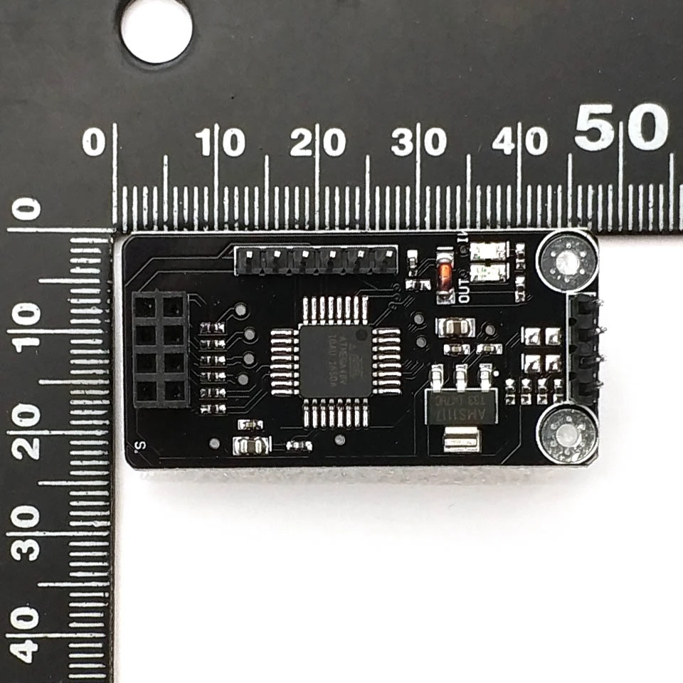 ATMEGA48 + NRF24L01 беспроводной защитный модуль SPI для интерфейса IIC I2C TWI|spi to i2c|spi i2cspi wireless