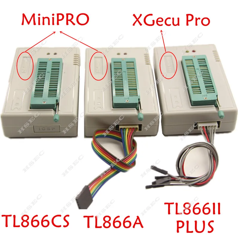Новейшая версия XGecu TL866II плюс usb Универсальный программатор Россия программное обеспечение Minipro TL866 TL866CS/AFlash EPROM NAND программатор