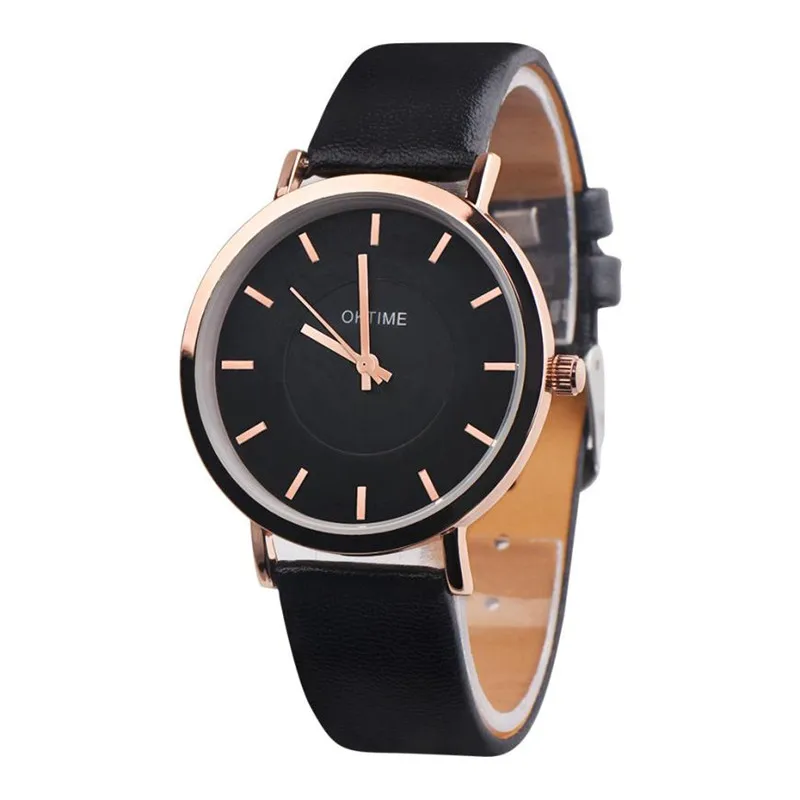 Часы наручные женские радужные брендовые Модные Аналоговые Кварцевые с кожаным