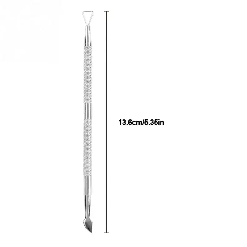 2 шт. толкатель для кутикулы из нержавеющей стали|Жидкость снятия лака| |