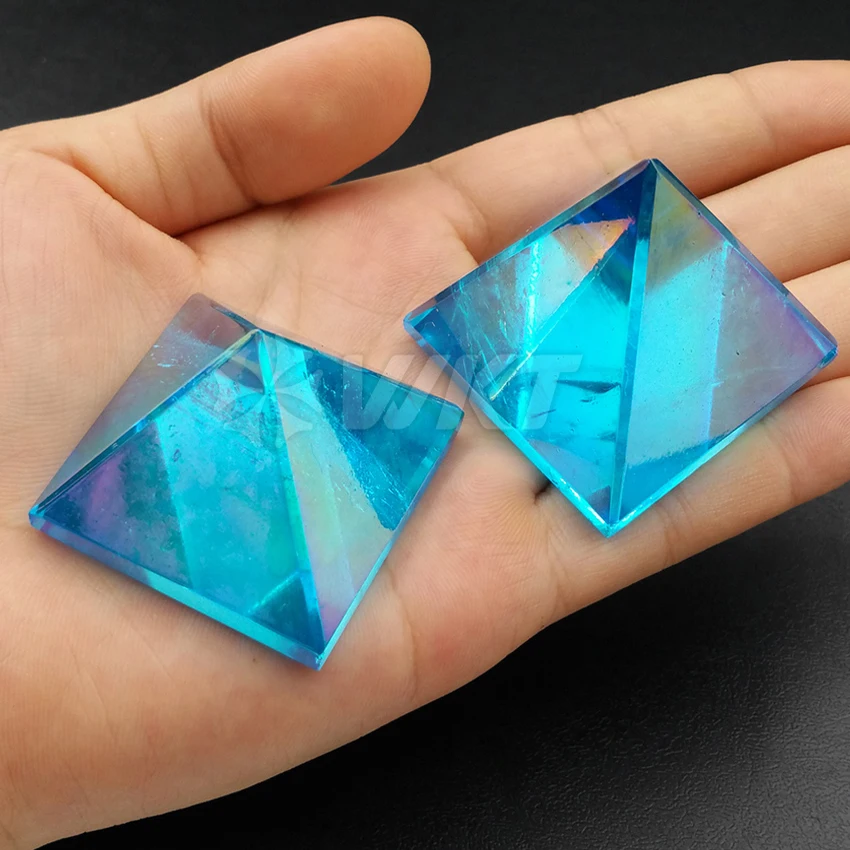 Аксессуары оптом модные резные подвески из кварцевого камня Aura Crystal