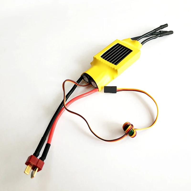 Электронный регулятор скорости 80A ESC 2-7S с охлаждающим модулем высокое качество