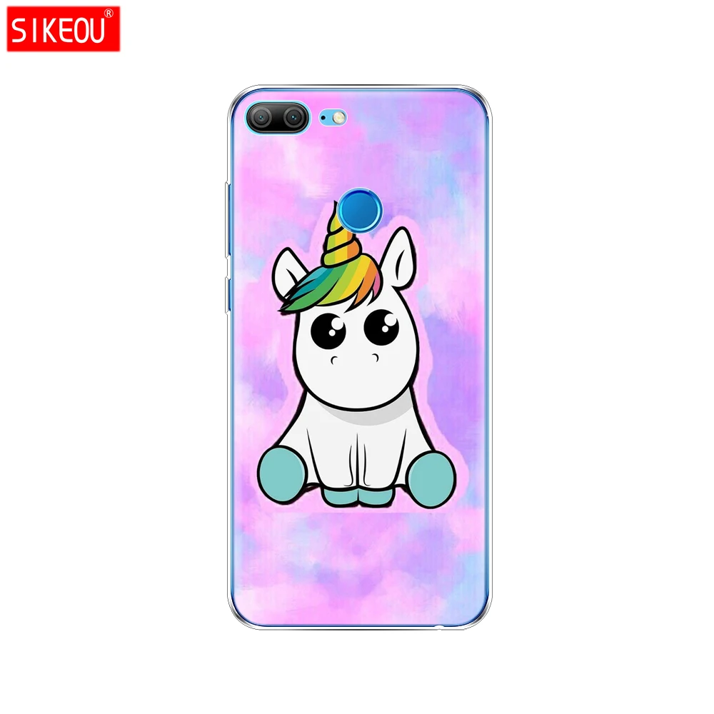 50121 Силиконовый чехол для телефона для huawei Honor 10 V10 3c 4C 5c 5x 4A 6A 6C pro 6X7X6 7 8 9 LITE с изображением милой радуги и единорога - Цвет: 50121