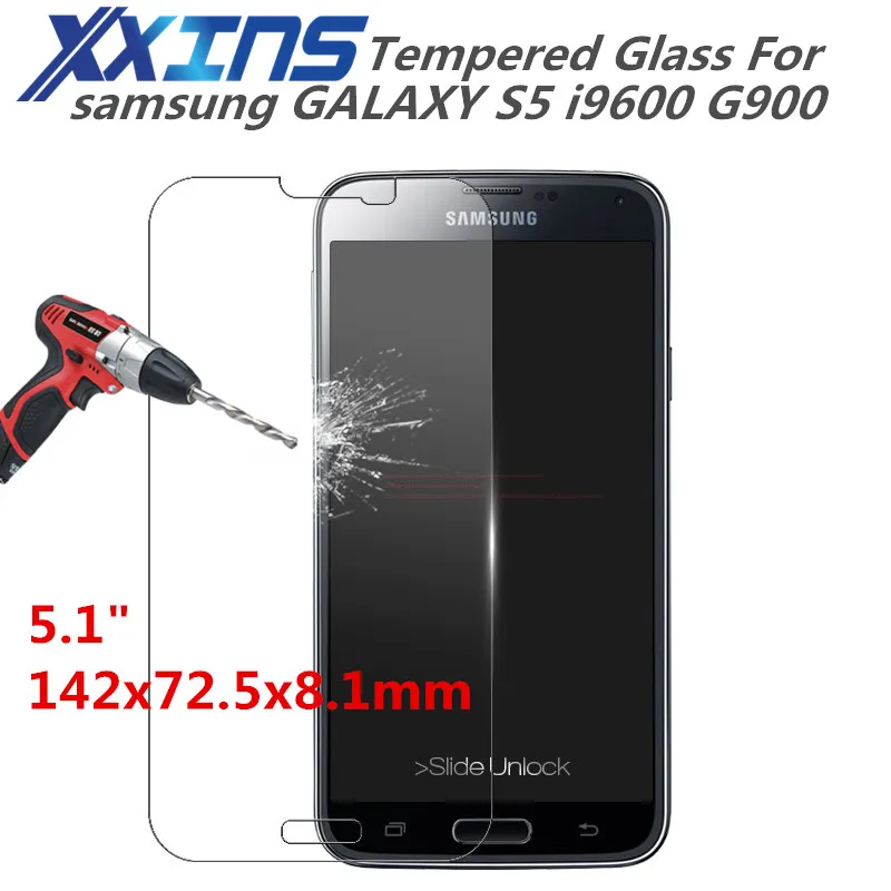 Закаленное стекло для samsung GALAXY S5 i9600 G900 Защитная пленка экрана телефона 5 1 дюйма