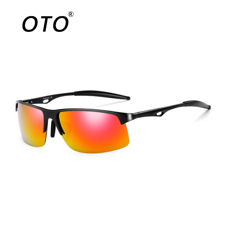 ОТО 2017 Классические Мужские поляризационные Lunettes De Soleil Алюминий магниевого ноги