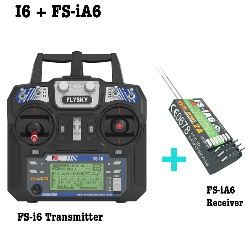 Бесплатная доставка Flysky FS-i6 FS I6 2 4G 6-канальный Радиоуправляемый передатчик с