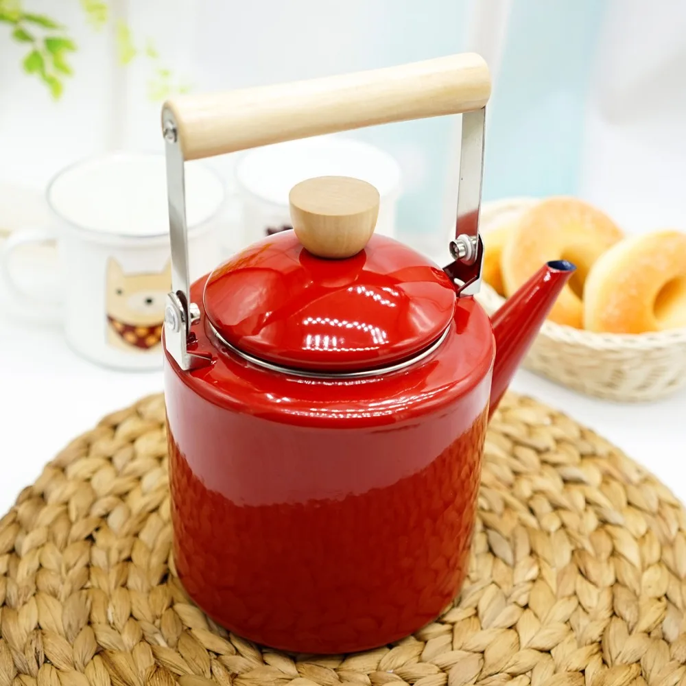 Эмалированный чайник бутылка для воды | Дом и сад