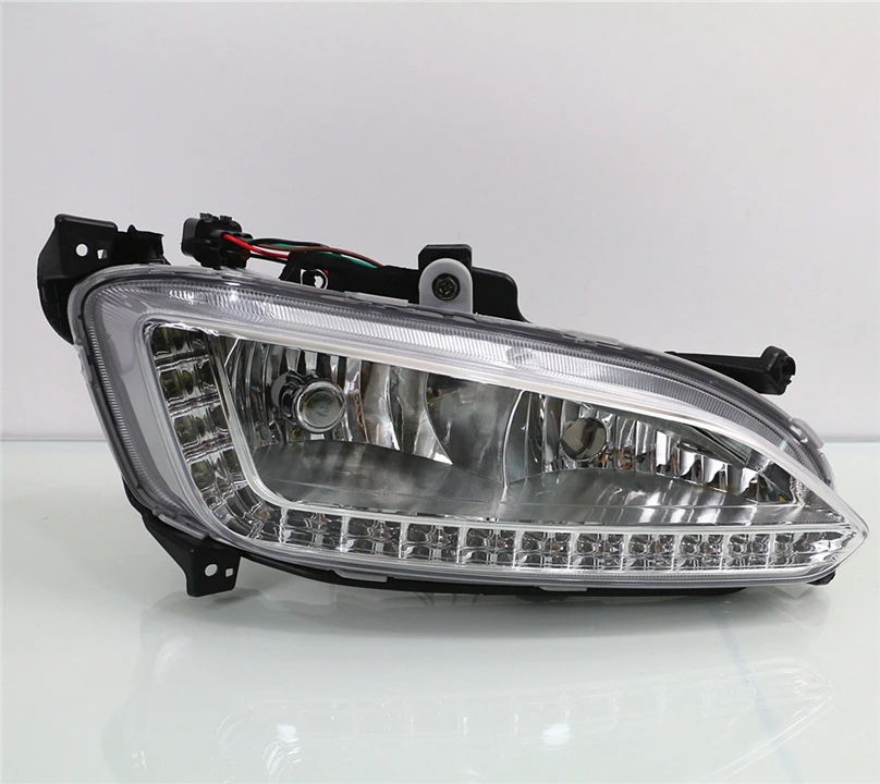 Мигающие светодиодные дневные ходовые светильник ни для автомобилей Hyundai Santa Fe IX45