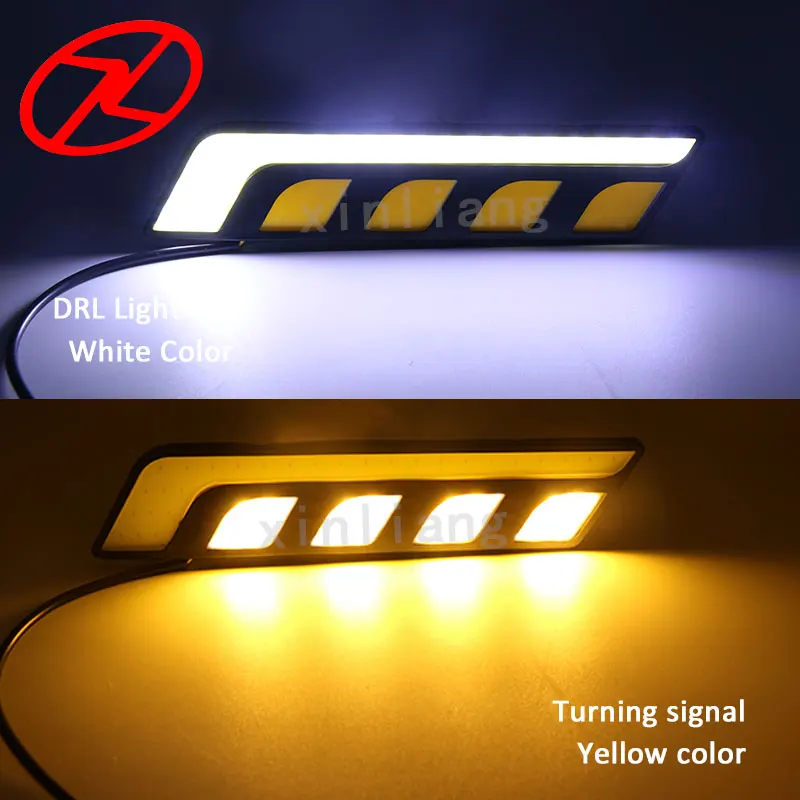 Дневные ходовые огни 2 шт. Водонепроницаемые Универсальные COB дневные