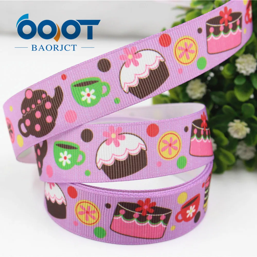 Ooot baorjct 175063 22 мм 10 двор торт ленты термотрансферный печатных grosgrain свадьба