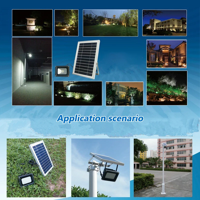 Монтажная плата солнечная панель power Generater power ed светодиодный уличный свет комплект Солнечная панель 12 Светодиодный белый свет для наружного освещения