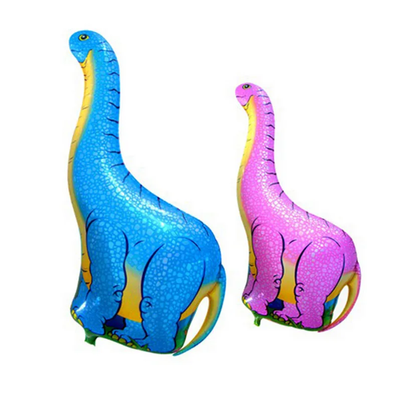 1 шт. воздушные шары в виде динозавра фольгированный материал животные воздушный