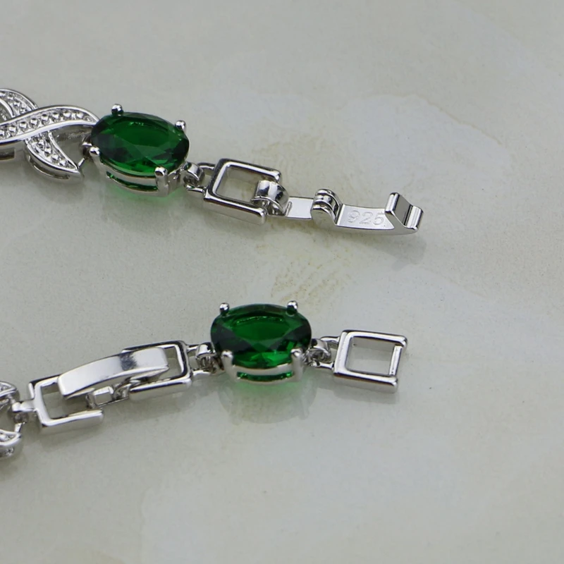 Ювелирные изделия из стерлингового серебра 925 пробы зеленый Австралийский