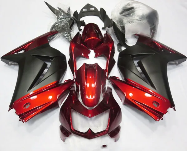 Style8 Впрыска ABS обтекатель комплект Кузов для Kawasaki Ninja 250R EX250R EX250 08-12 2008-2012 - Цвет: Style8