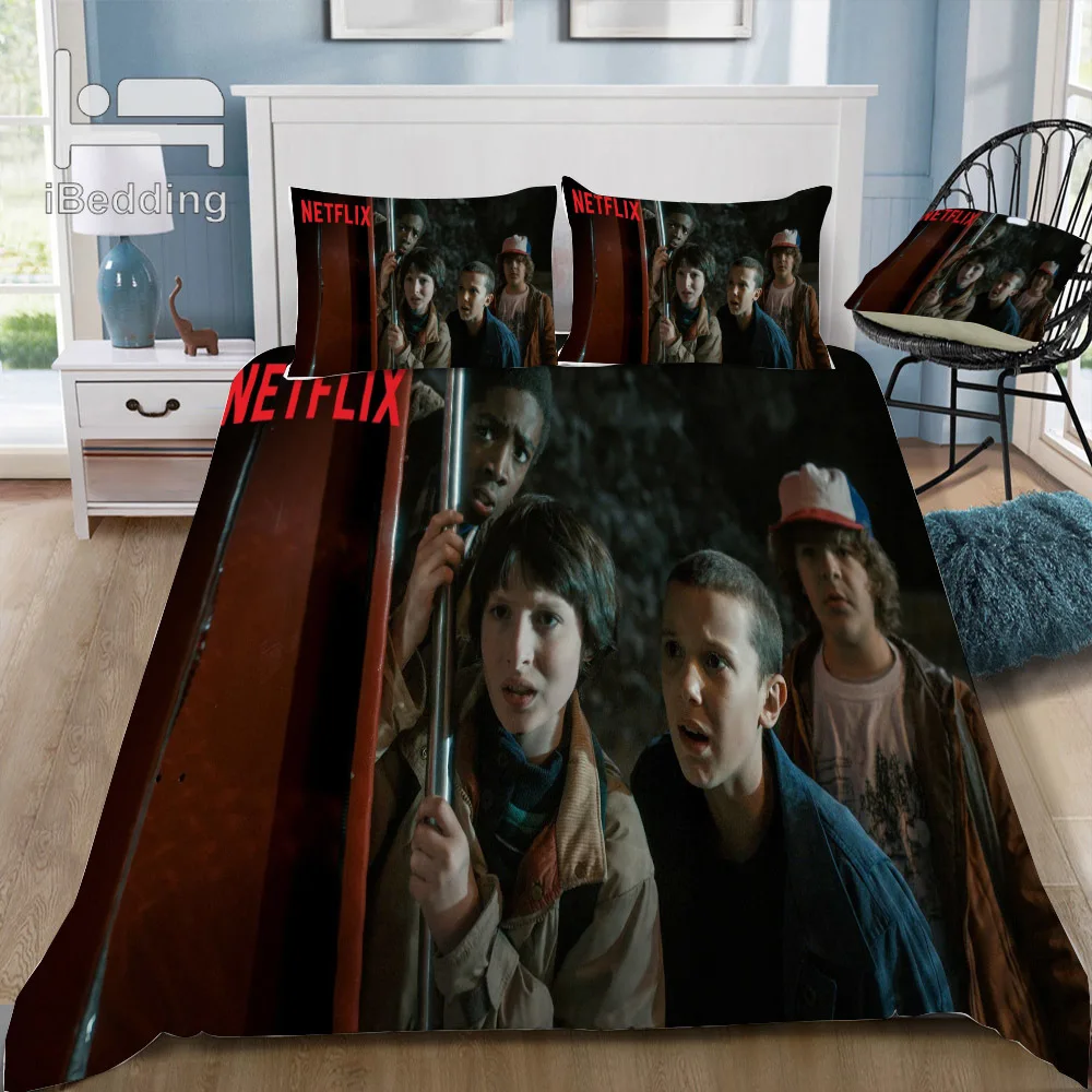 Горячая из фильма ужасов чужой-вещи опасности 3D Постельное белье печатных