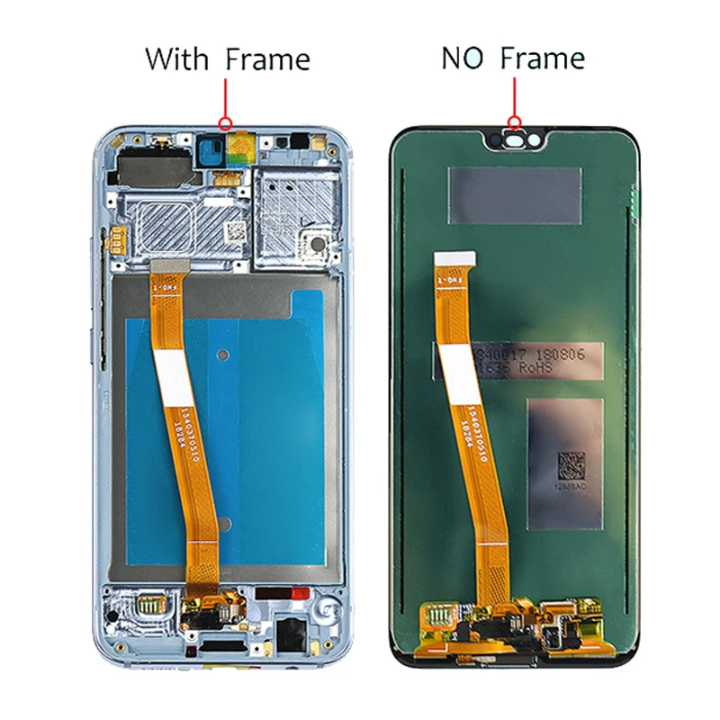 Оригинальный Для huawei Honor 10 ЖК-дисплей COL-L29 COL-AL10 отпечатков пальцев сенсорный