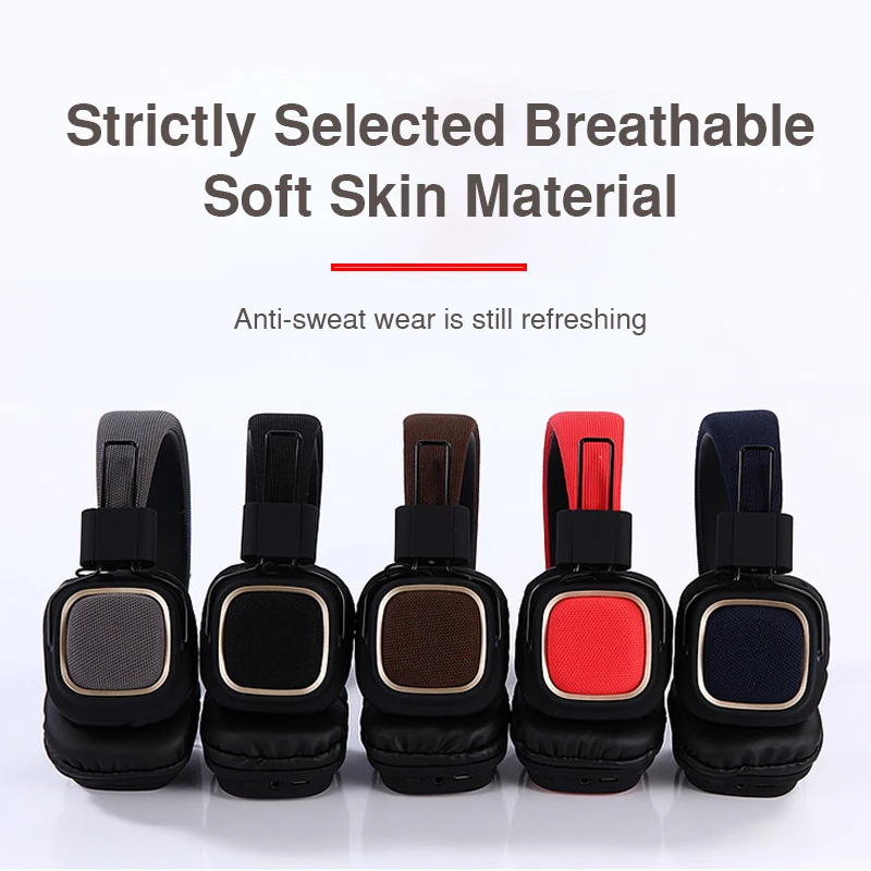 Стереонаушники с басами bluetooth-наушники шумоподавлением bluetooth-гарнитура тканевые