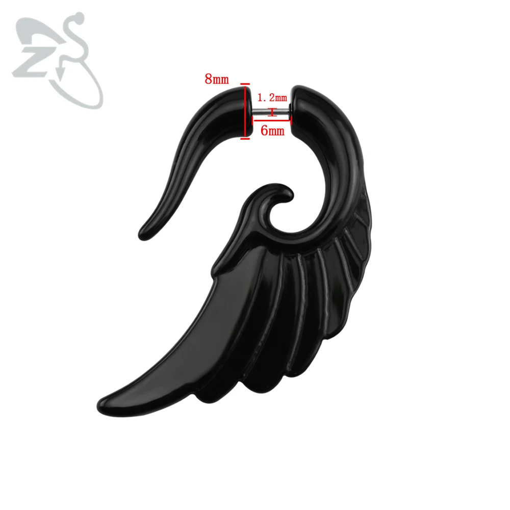 Акриловые Поддельные туннели Для Пирсинга Ушей 11 пар поддельные заглушки и набор