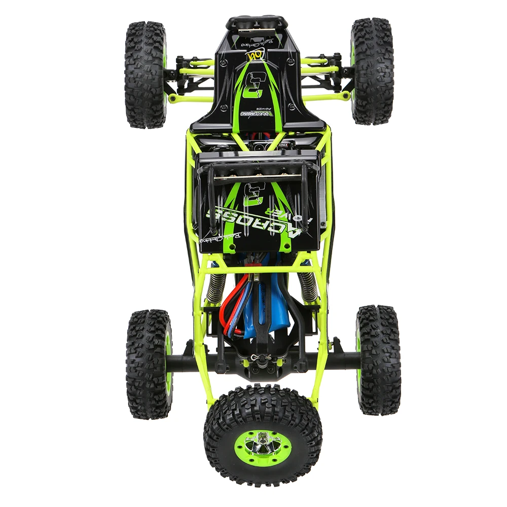 Wltoys 12428 1/12 Радиоуправляемый автомобиль 2 4G 4WD Электрический шлифованный гоночный