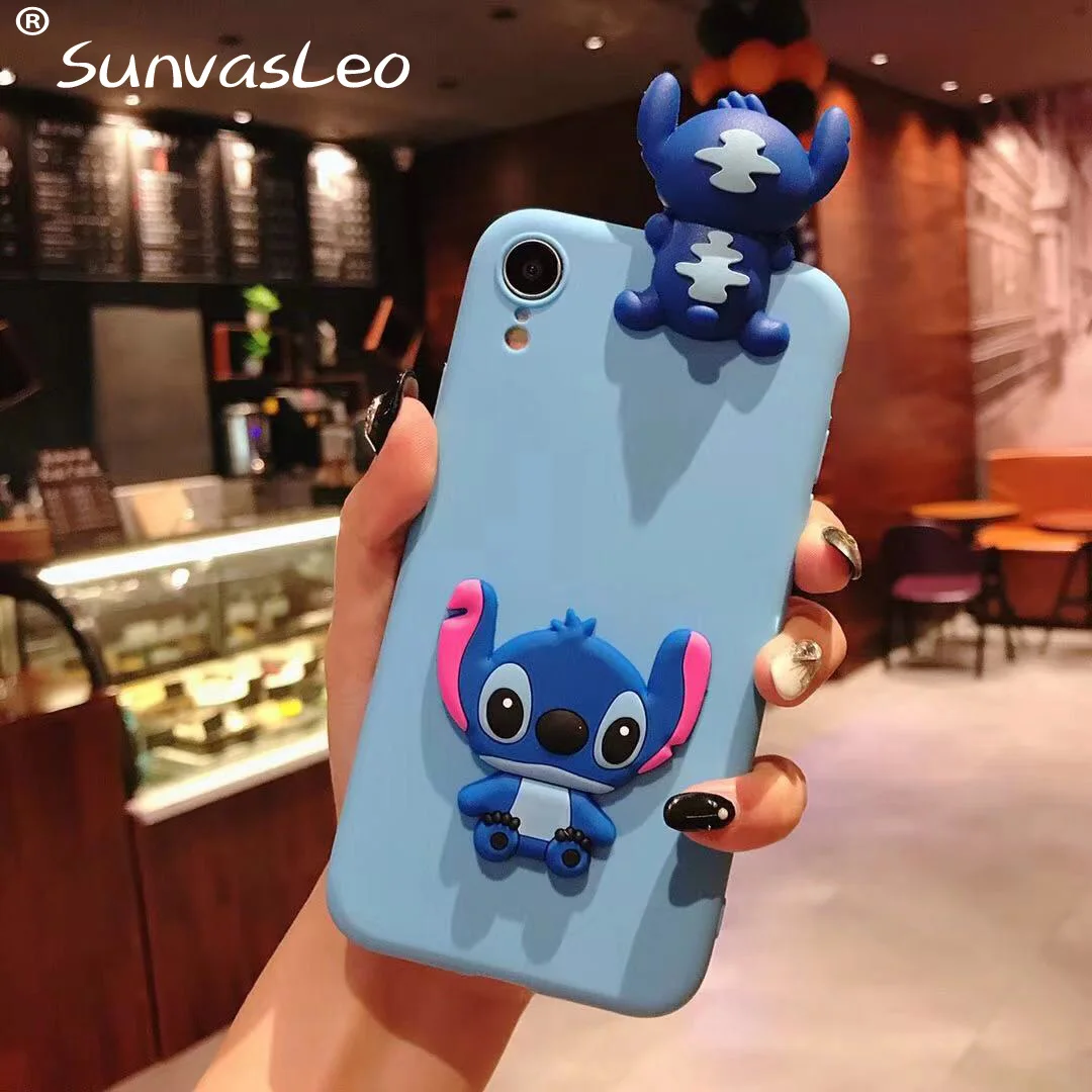 3D мультфильм животных мягкий чехол для телефона чехол для huawei P10 P20 P30 Pro Honor 7A 10 8X P Smart Y5 Y6 Y7 Y9 Коврики 20 Lite