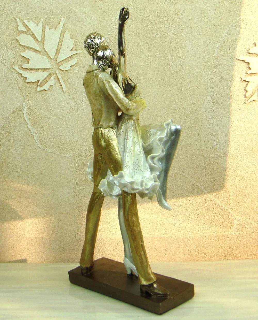 Страстное Танго Танцы любителей Скульптура ручной смолы Pas De Deux Mantel украшения Книги по искусству и Craft Орнамент Аксессуары