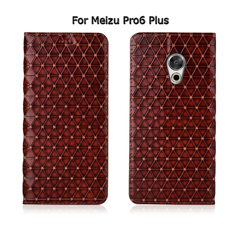 Чехол для телефона из натуральной кожи для Meizu Pro 5, 6, 6 S, 7 Pro5, Pro6, Pro7 Plus, откидной Магнитный кронштейн, сумка для карт, чехол для телефона