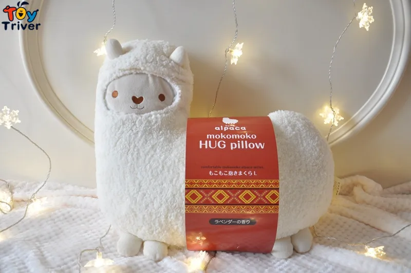 Kawaii Alpacas овечья овечка Подушка плюшевая кукла мягкая игрушка тройник для