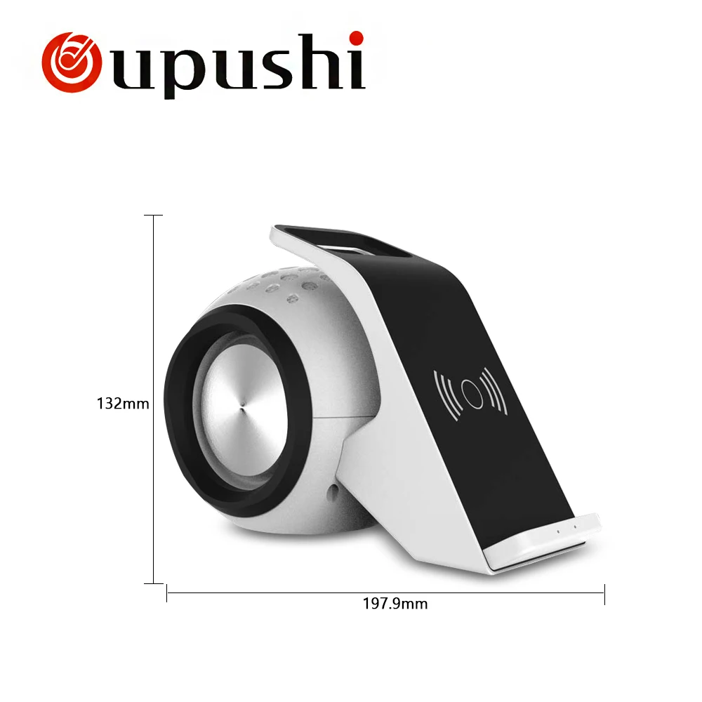 Портативный bluetooth динамик OUPUSHI беспроводной громкоговоритель с источником