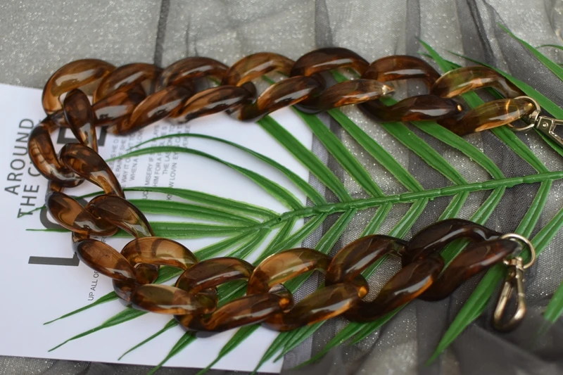 MM FOND 3 см* 5 см вокруг модная сумка акриловая diy части акриловая сумка на плечо круги цепь аксессуар размер ожерелье части