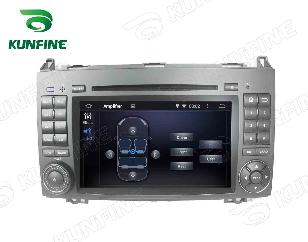 7 дюймов Quad Core 1024*600 Android 5.1 dvd-gps-навигация плеер стерео для Benz A-W169/ b-W245 05-11 и VITO/Viano 09-11
