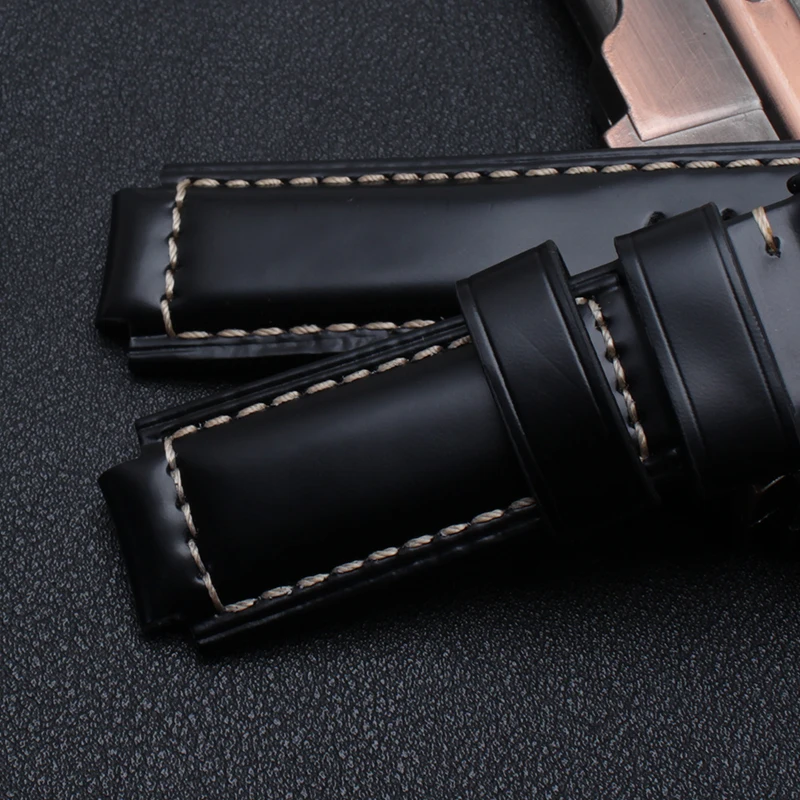 Garmin Forerunner 220/235/620/630/735XT Watch High Quality Genuine Leather Watchband 22*15mm Bracelet | Наручные часы