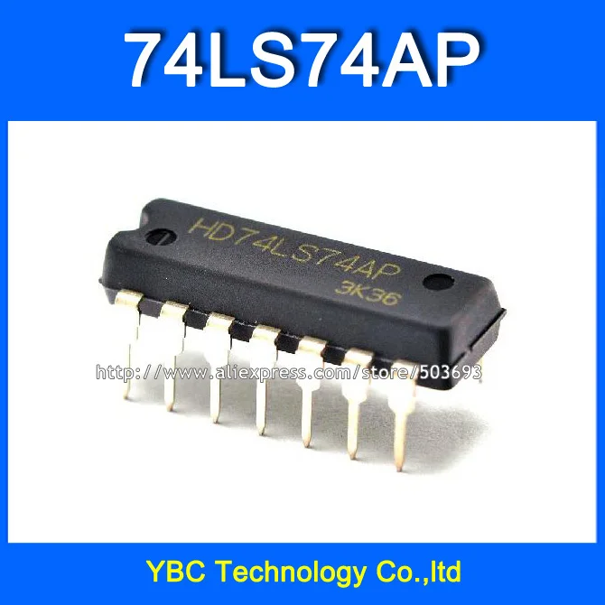 20 шт./лот DIP 74LS74 74LS74AP HD74LS74AP Dual D шлепанцы 14 Logic IC 74 Series|ic circuit|ic careic writer |