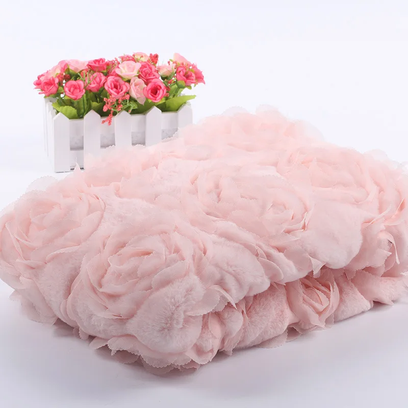 Новое поступление искусственный мех цветок вышивка ткань сделай сам для одежды