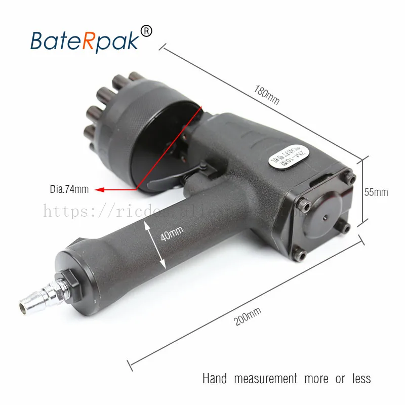 ZM-10 BateRpak Portale пневматическая ударная маркировочная машина, металлическая пластина кодер маркер, 0-9numbers+ 2 алфавита, индивидуальная кодировочная машина