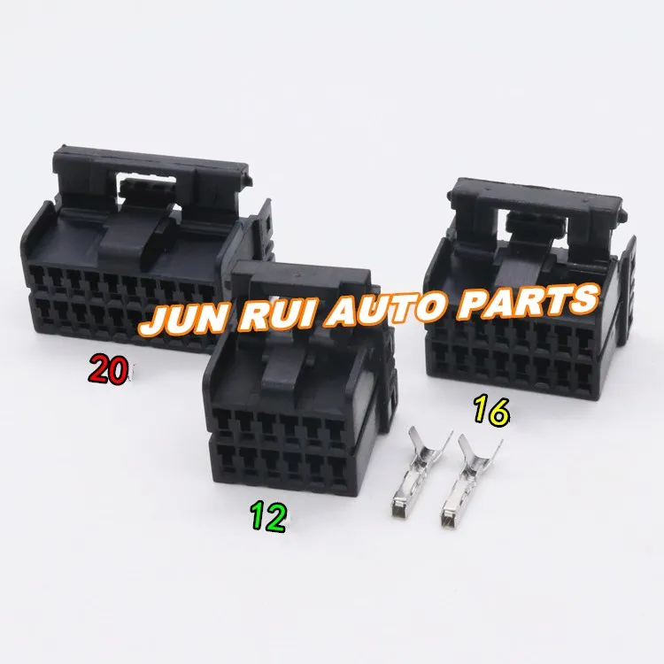 

8/12/16/20 pin tyco plastic housing plug wire harness connector 174045-2