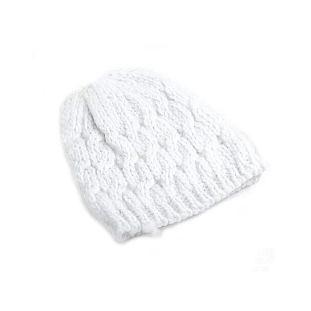 Весенние милые девушки Wearin cap для женщин леди зимняя теплая вязаная шапка шляпка