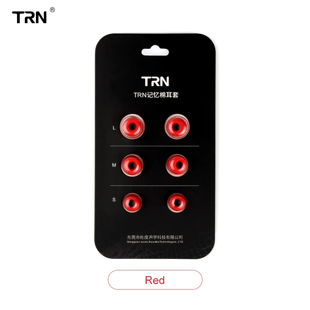 TRN 1 комплект (6 шт.) L/M/S 4 5 мм пенопластовые амбушюры с шумоизоляцией для наушников