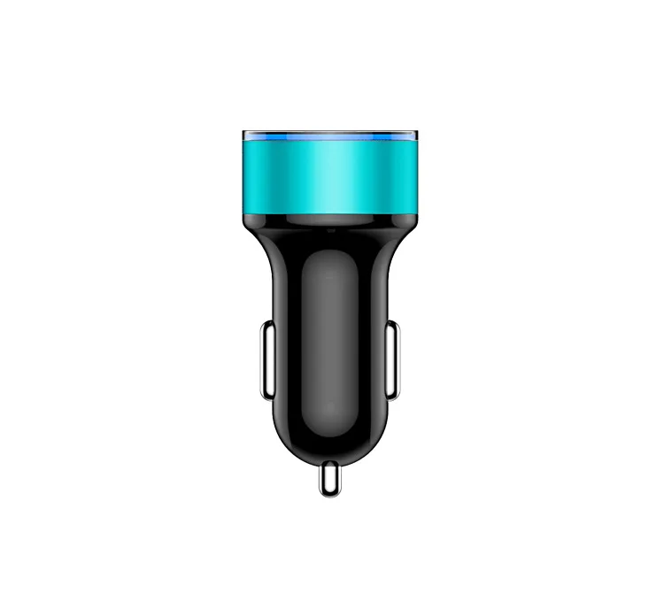 Двойной порт 3.1A USB Автомобильное зарядное устройство зажигалка цифровой