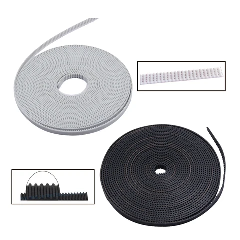 Ремень ГРМ GT2 из ПУ Стали, 10 м, ширина 6 мм, 10 мм