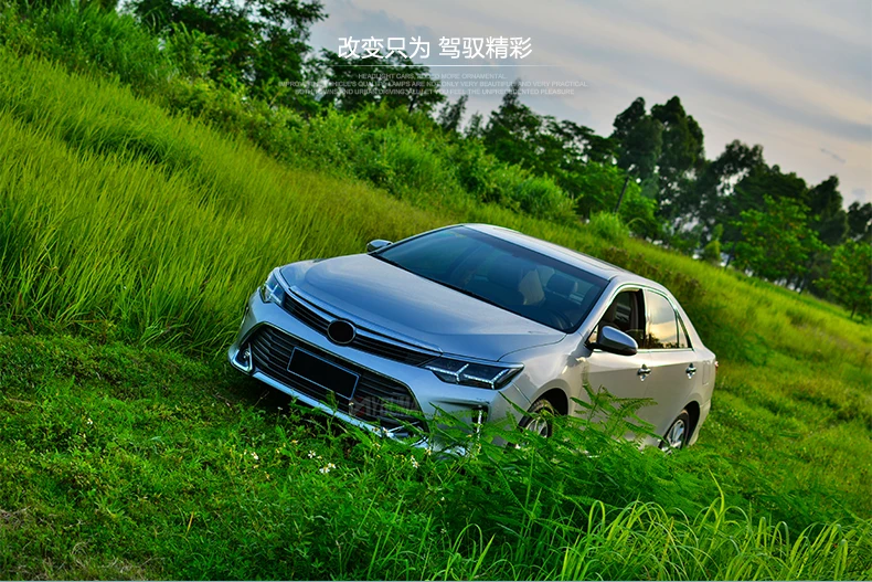 Doxa автомобильный Стайлинг для Toyota Camry V55 светодиодный Camry фары drl Объектив двойной луч H7 HID Xenon