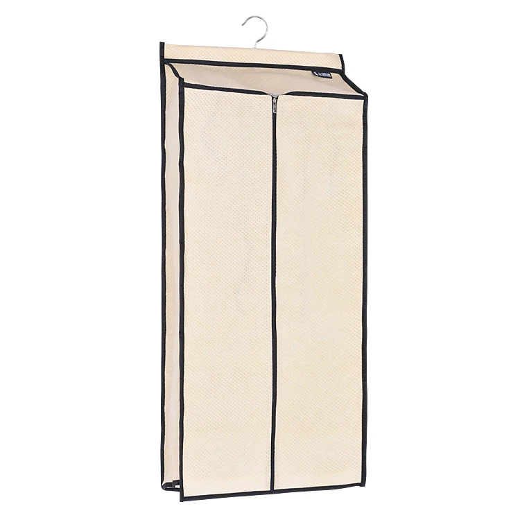 Beige With Cover Подвесная сумка для хранения с чехлом 1 шт. Многофункциональный твердый органайзер для гардероба с 31 ячейкой легкая аккуратная сумка для хранения нижнего белья - Цвет: Beige With Cover