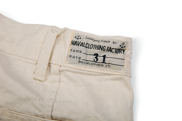 Bronson USN HBT брюки мужские 12 унций хлопок прямые повседневные брюки|Мужские джинсы| |