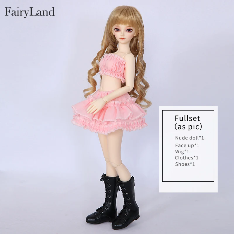 Full set in NS aspic Fairyland Minifee Shushu 1/4 BJD SD кукла модель девушка тело высокое качество силиконовые смолы игрушки для девочек День рождения Рождество Лучшие подарки - Цвет: Full set in NS aspic