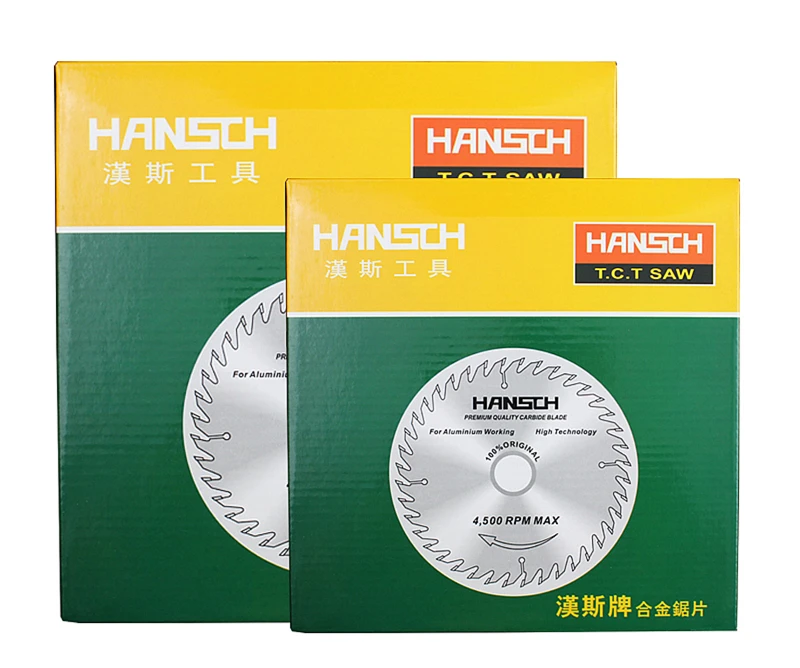 HANSCH 7 ''/184 мм дисковая пила 40/60 зубчатые диски для резки дерева, алюминия, железной пластины, электрическая пила, электроинструмент