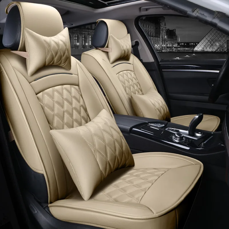 

New Customization Car Seat Cover General Cushion Artificial Leather Car pad Car Styling For Acura ZDX MDX ILX TLX Free Shipping