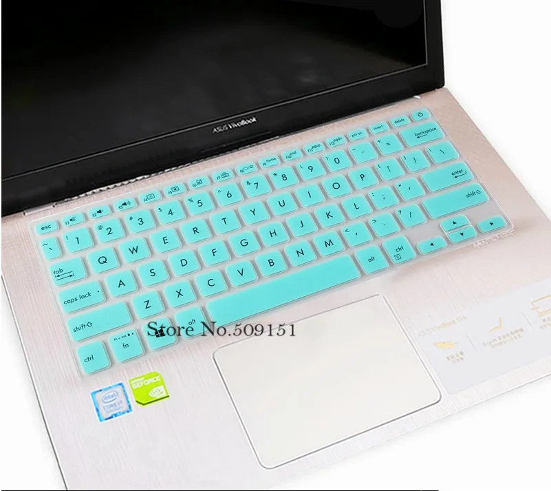 Силиконовый чехол-клавиатура для ноутбука, защитная пленка для Asus S4300 S4300U S4300UN, новинка, ASUS Vivobook S2 14