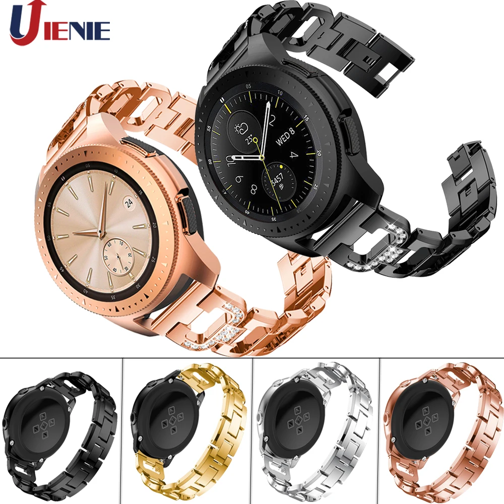 Для samsung Galaxy Watch Active 2/gear S2 ремешок из нержавеющей стали ремешок 20 мм сменный Браслет для Galaxy Watch 42 мм