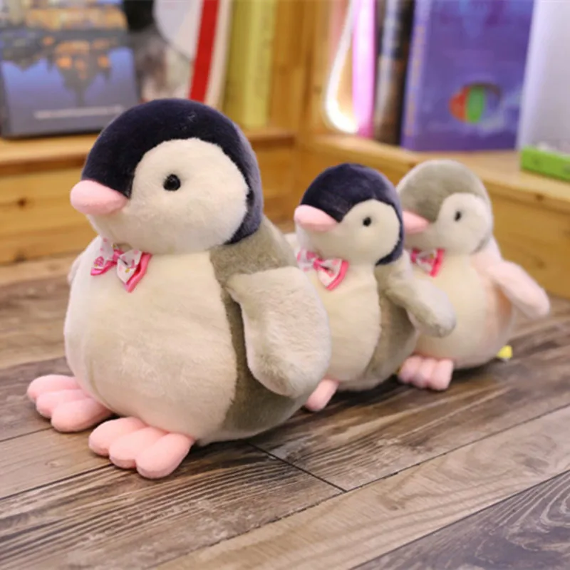 Игрушка плюшевая Пингвин с галстуком-бабочкой 13-35 см | Игрушки и хобби