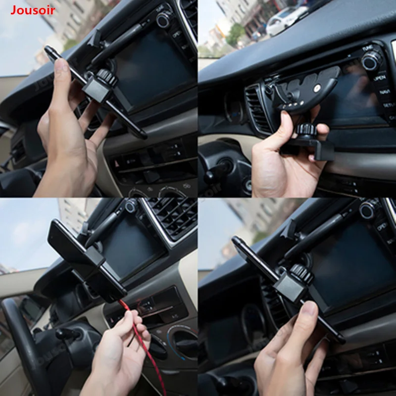 Мобильный телефон Автомобильный кронштейн для автомобиля cd порт навигации